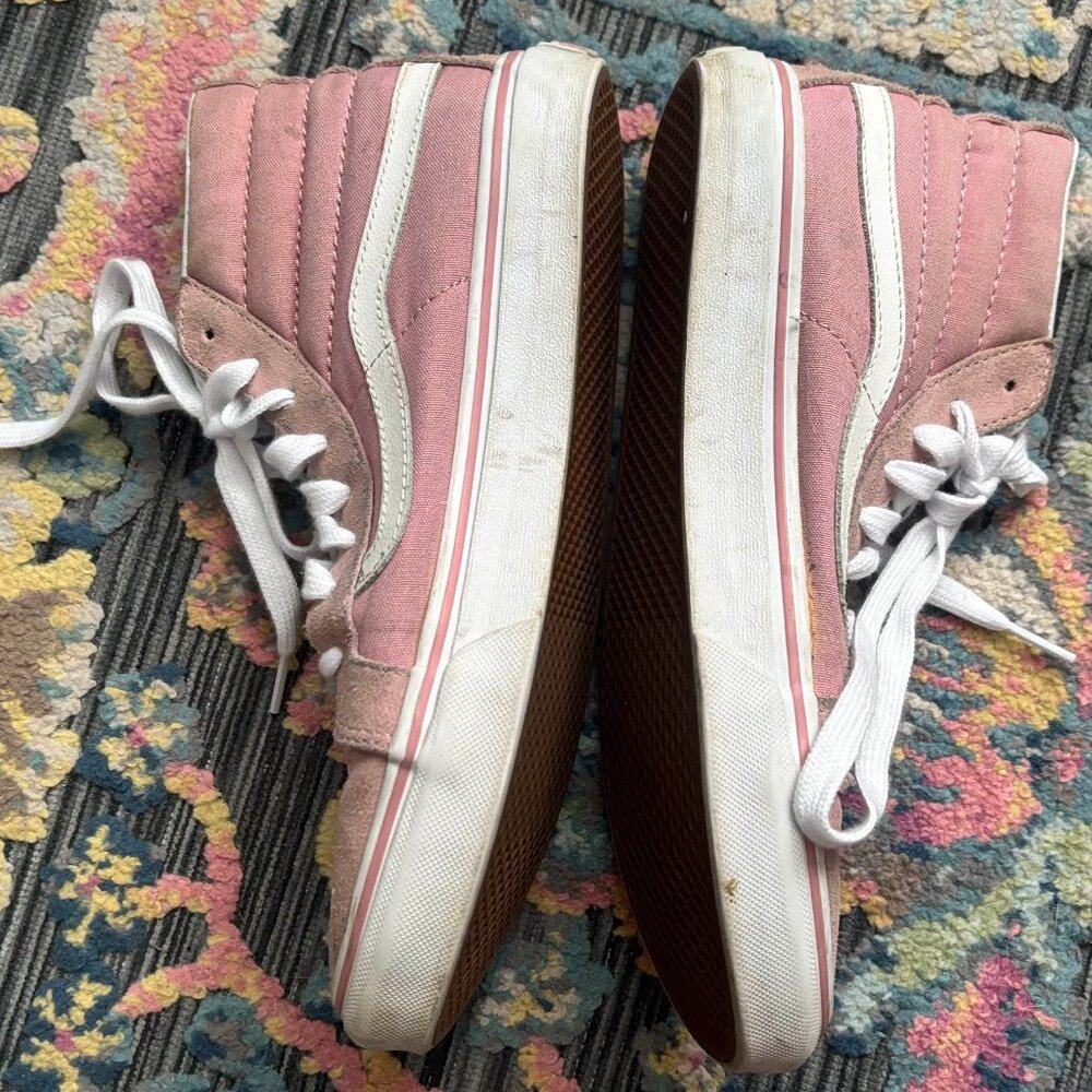 Vans Pink High Tops